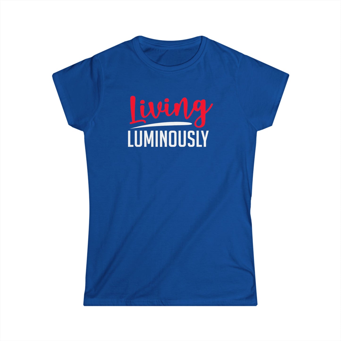 Living Luminously Women's Softstyle Tee