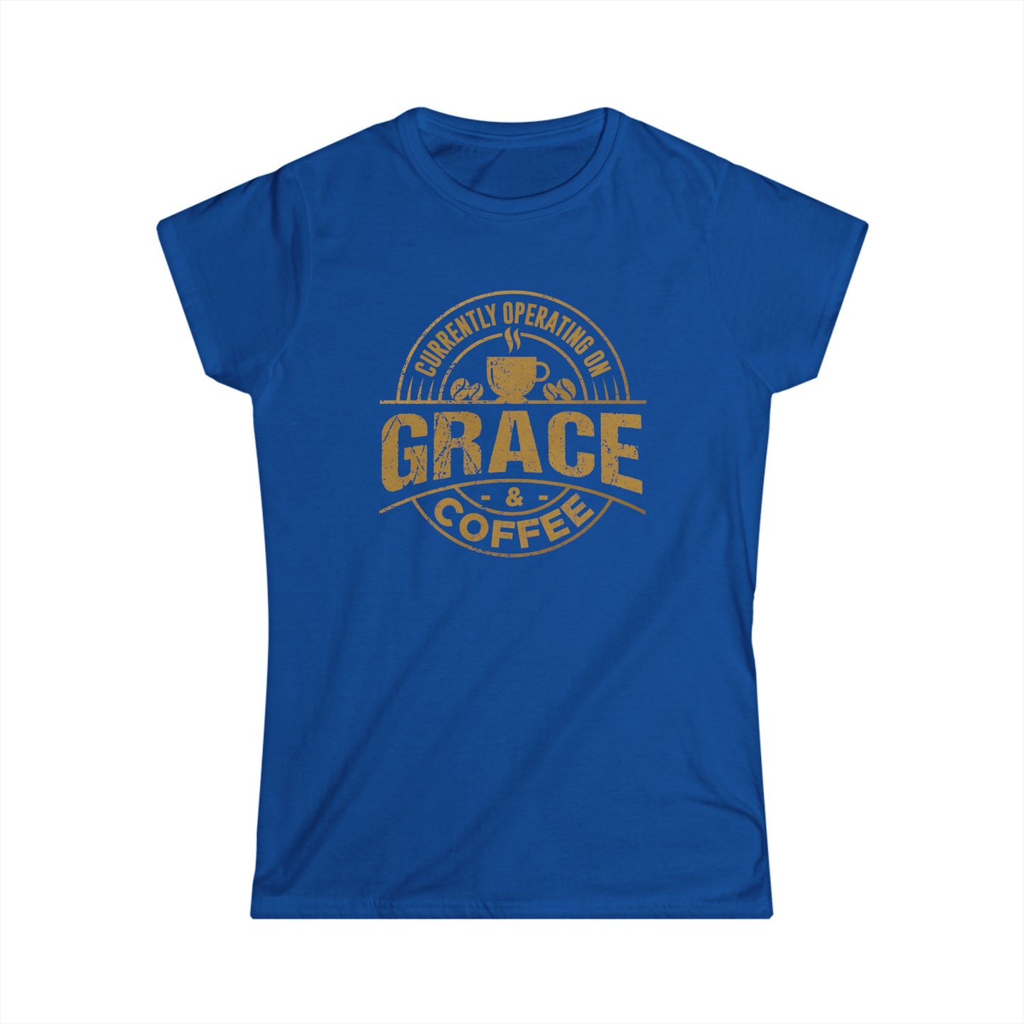 Grace & Coffee - Women's Softstyle Tee