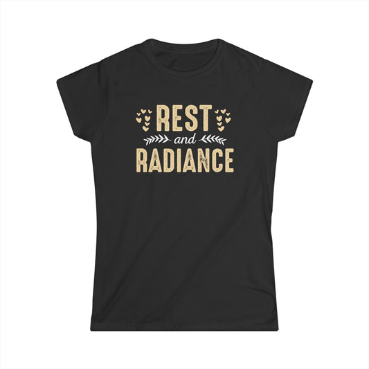 Rest and Radiance Women's Softstyle Tee