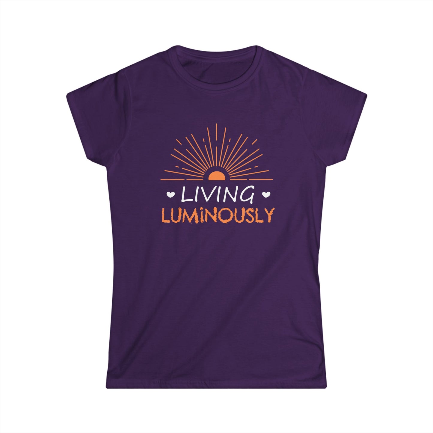 Living Luminously Women's Softstyle Tee