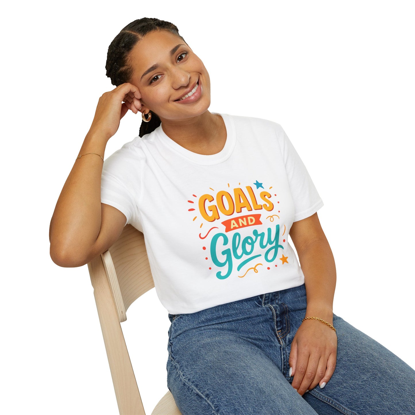 Ambition Goals and Glory Unisex T-Shirt for High Achievers