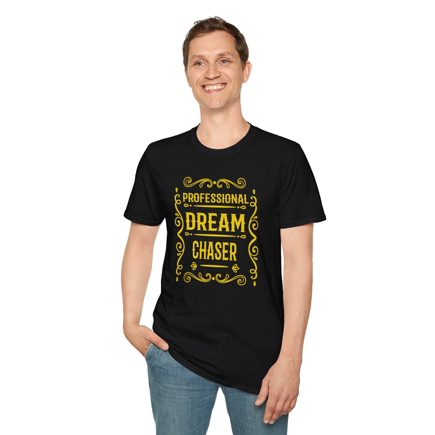 Professional Dream Chaser T-Shirt – Unisex Ambition Tee for Goal-Getters