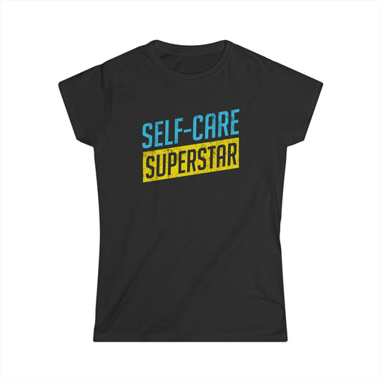 Self-Care Superstar Women's Softstyle Tee