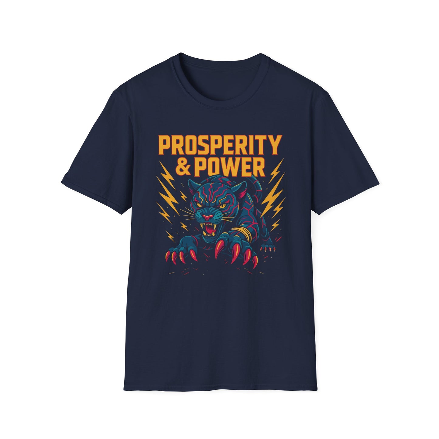 Prosperity & Power Unisex T-Shirt - Manifest Wealth & Walk in Strength