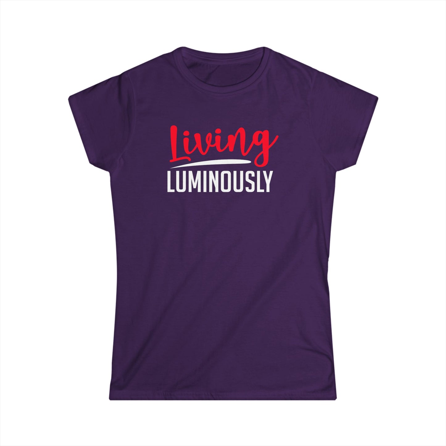 Living Luminously Women's Softstyle Tee