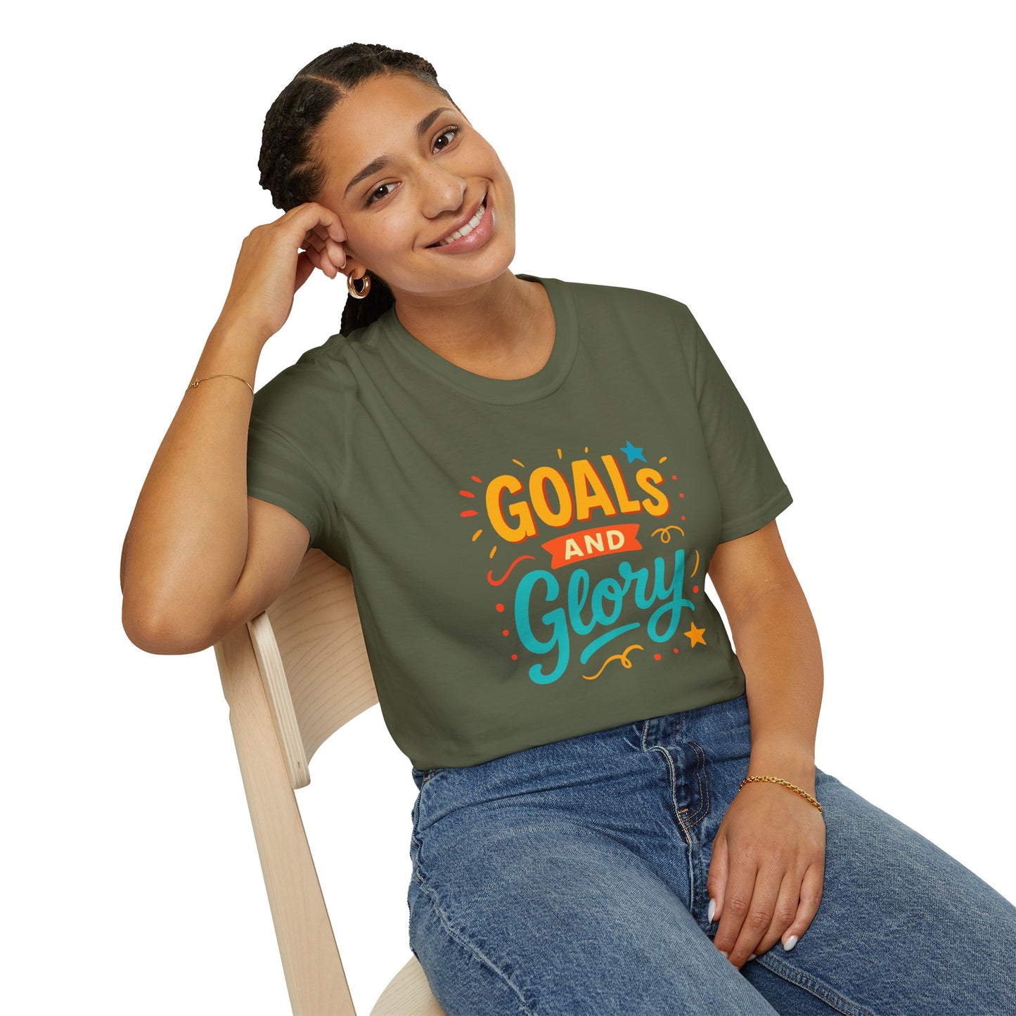 Ambition Goals and Glory Unisex T-Shirt for High Achievers