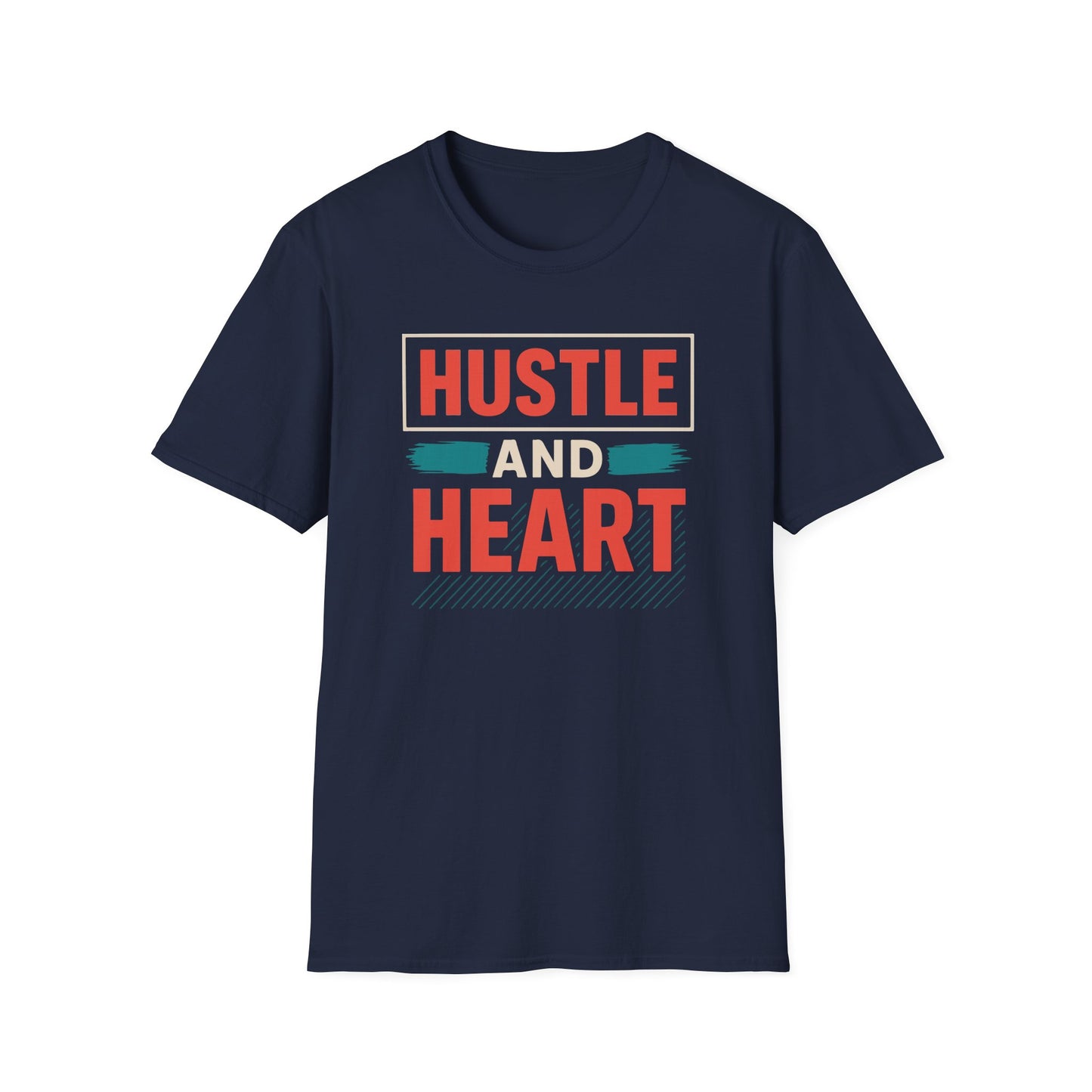 Hustle and Heart Unisex T-Shirt - Passion in Motion Design