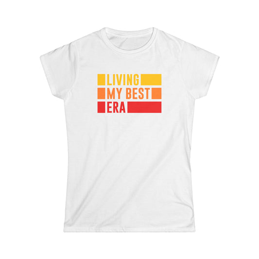 Living My Best Era Women's Softstyle Tee