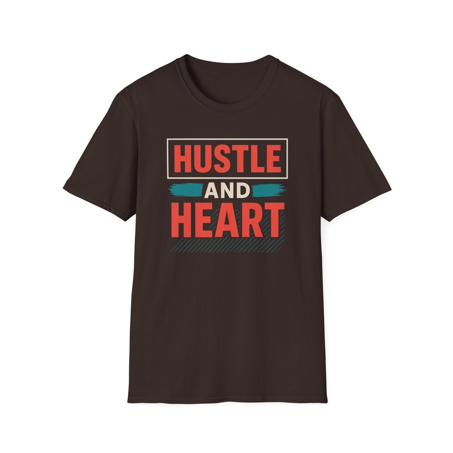 Hustle and Heart Unisex T-Shirt - Passion in Motion Design