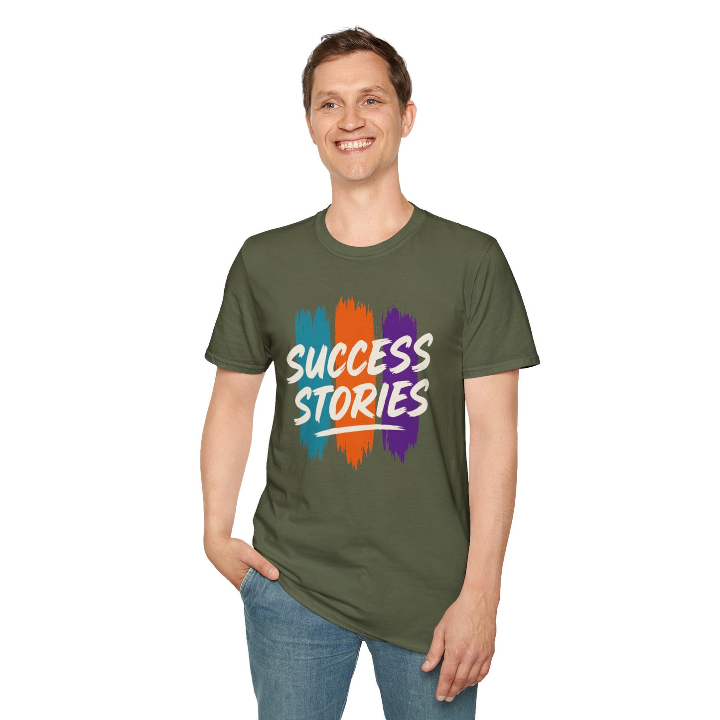 Success Stories T-Shirt – Motivational Unisex Tee for Goal-Getters